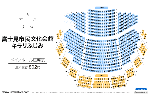 富士見市民文化会館 キラリ ふじみ 埼玉県富士見市 Livewalker Com