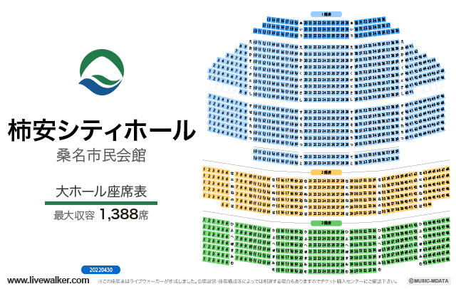 Ntnシティホール 桑名市民会館 三重県桑名市 Livewalker Com