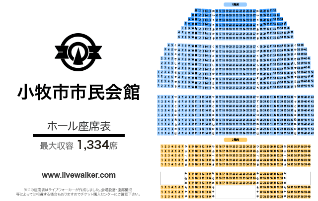 小牧市市民会館 愛知県小牧市 Livewalker Com