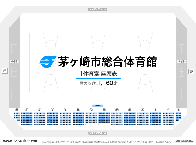 茅ヶ崎市総合体育館 神奈川県茅ヶ崎市 Livewalker Com