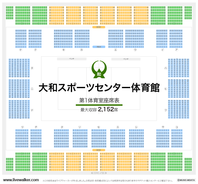 大和スポーツセンター体育会館 神奈川県大和市 Livewalker Com