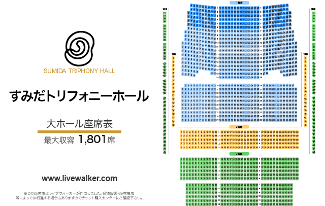 すみだトリフォニーホール 東京都墨田区 Livewalker Com