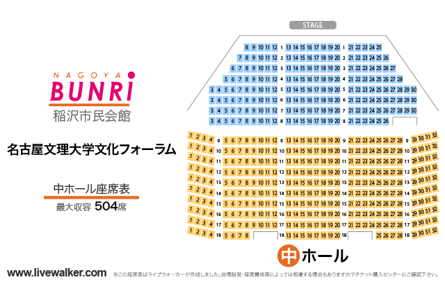 名古屋文理大学文化フォーラム 稲沢市民会館 愛知県稲沢市 Livewalker Com